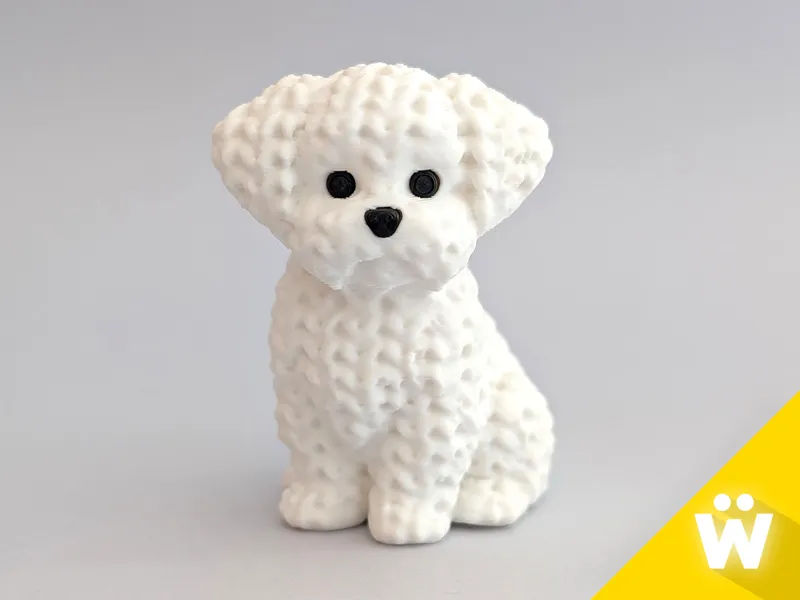 Little Maltese Dog - Knitted Edition