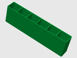 Bürstenhalter / Schreibtischorganizer