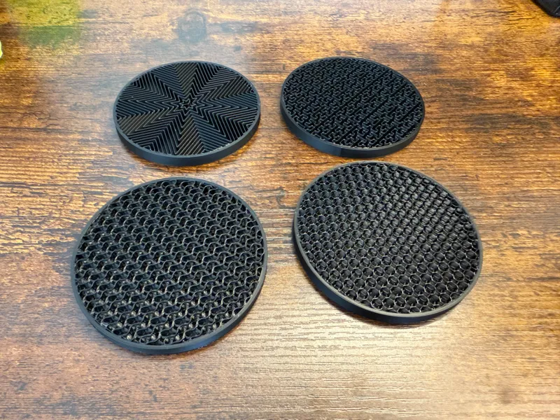 Infill Coasters