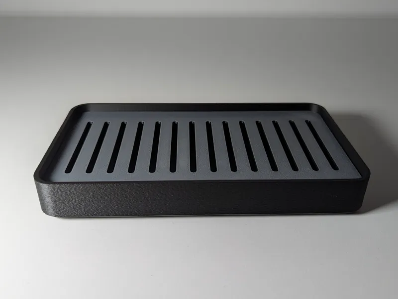 Simple Industrial Soap Tray