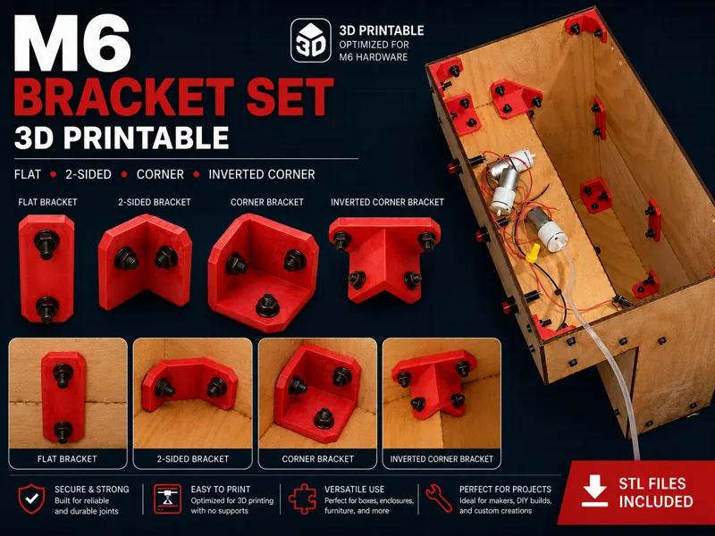 Ultimate M6 Bracket Collection