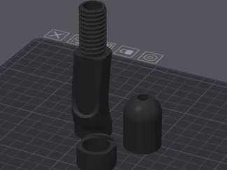Reel Seat for custom fishing pole handles