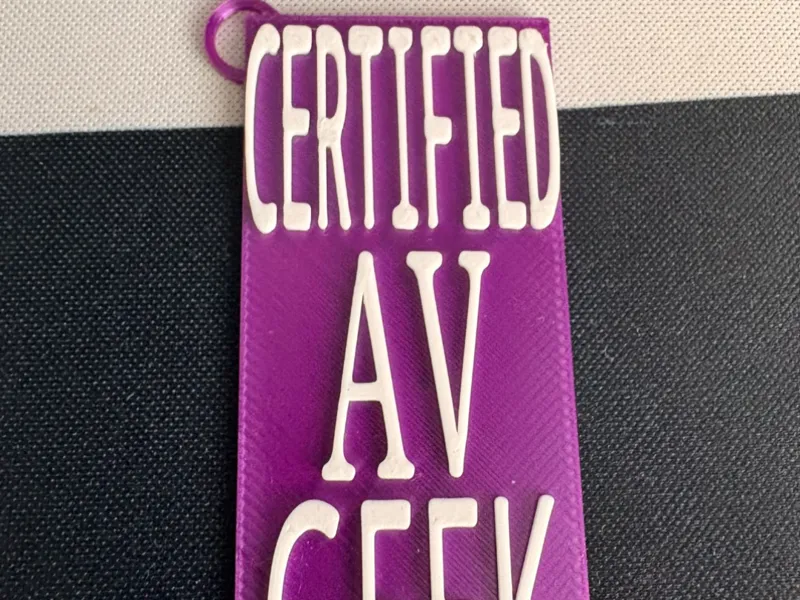 Certified avgeek tag 