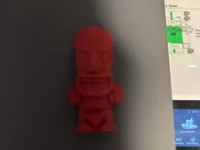 Magnet Tiki pour réfrigérateur — photo 1