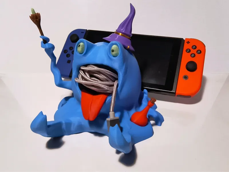 Wizard's apprentice - phone cord controller holder