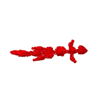 Dragon lotus articulé — photo 6