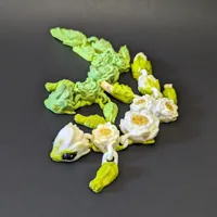 Dragon lotus articulé — photo 5