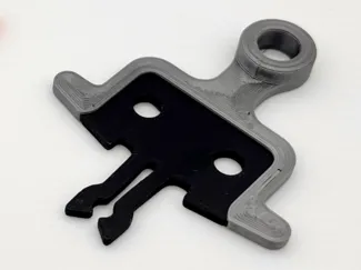 Easy brake pad spacer (Shimano disc bikes)