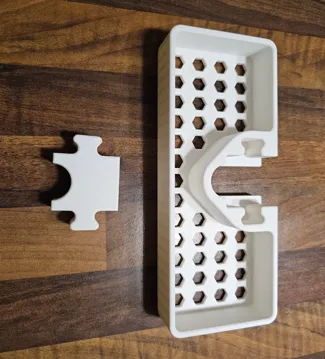 Duschstangenablage für 22mm Stange Dusche Shower
