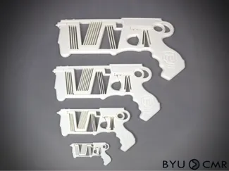 One Piece Compliant Mechanism Blaster (Mark Rober)
