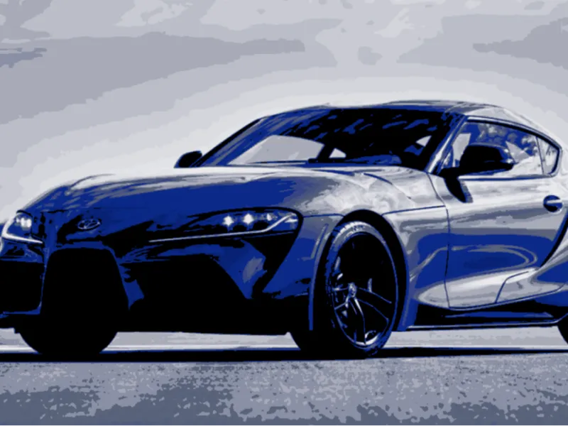 Toyota Supra Hueforge