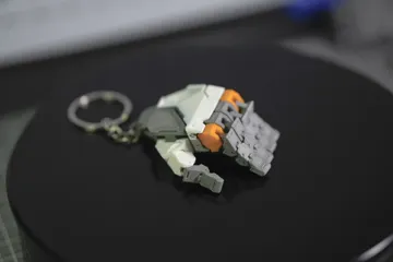 Accesorio para impresora 3D: single‑piece print - Mini‑Mechanical Hand - AMS — vista de referencia 3