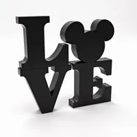 Décoration Love Mickey Mouse — photo 4