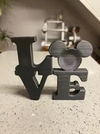 Décoration Love Mickey Mouse — photo 3