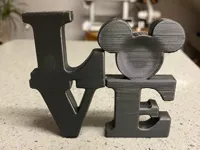 Décoration Love Mickey Mouse — photo 1