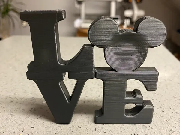 Décoration Love Mickey Mouse