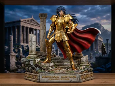 GEMINI SAGA, SAINT SEIYA