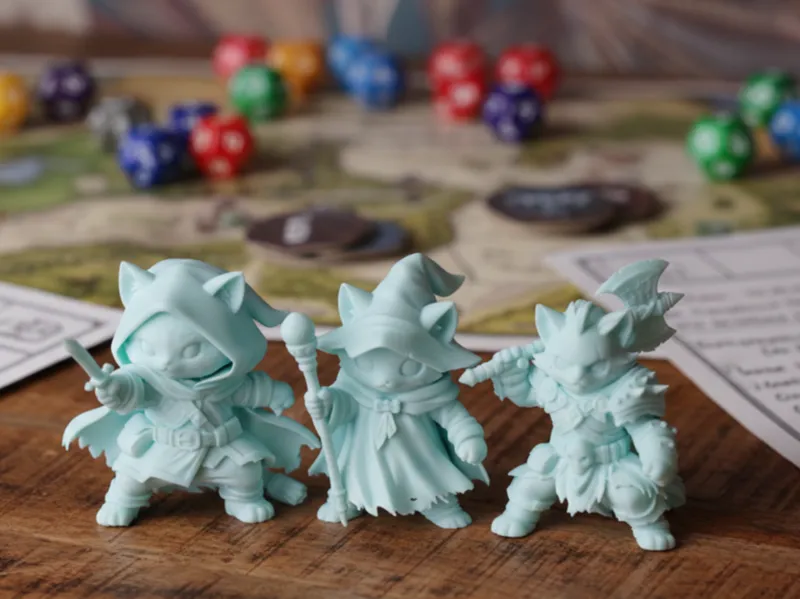 CAT ADVENTURES - RPG FIGURINES TEAM