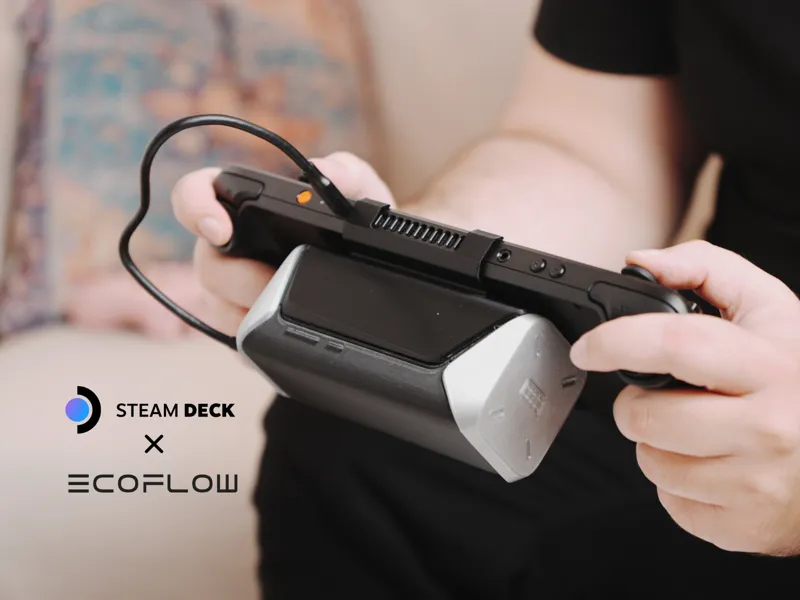 Steam Deck Snap-on Mount for Ecoflow Rapid Pro X