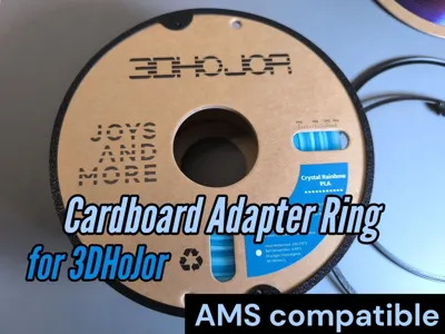 3DHoJor Cardboard Spool Adapter (AMS compatible)