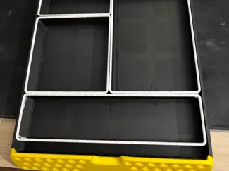 Gridfinity Bins for AMS Riser v2