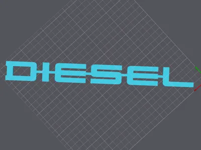 DIESEL Sign in Scania Super Style