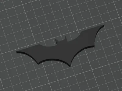 Bat-shaped dart  fridge magnet
