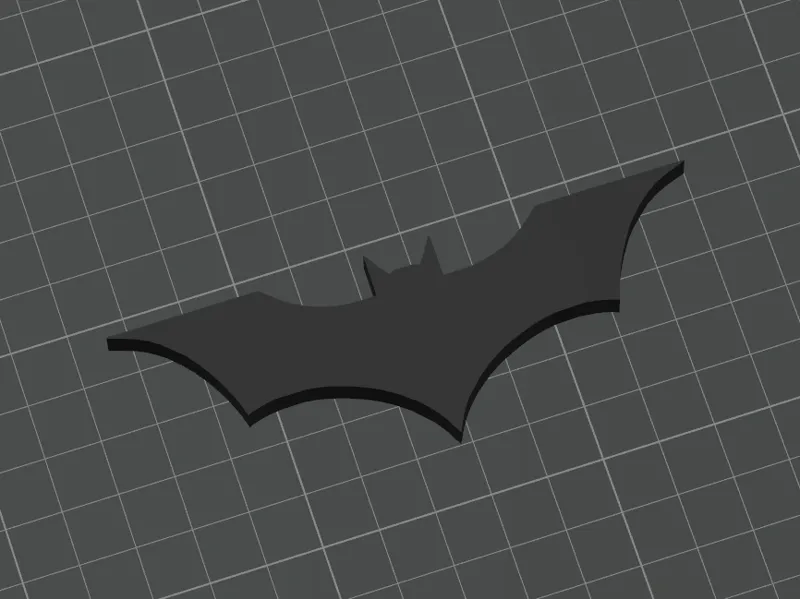 Bat-shaped dart  fridge magnet