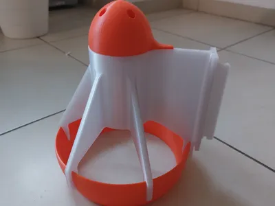 hovercraft engine mount and fan