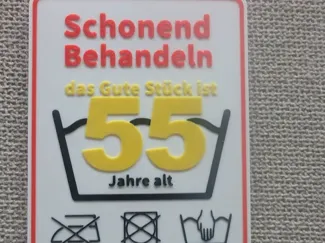 Geburtstagsschild anpassbar