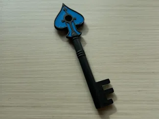 Resident Evil - R.P.D. Key Collection - Spade Key 