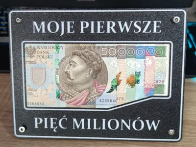 My first five millions