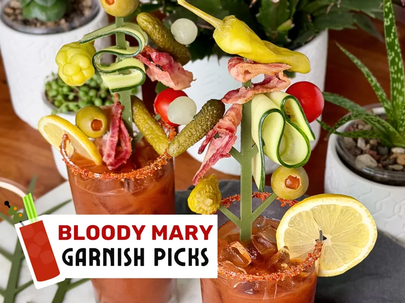 Bloody Mary Cocktail Garnish Picks Stir Sticks