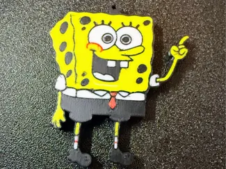 spongebob keychain