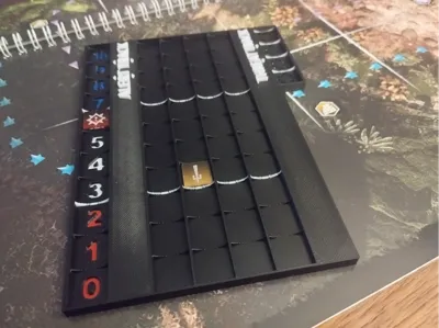 Horizon Seeds of Rebellion Board Game Threat Track