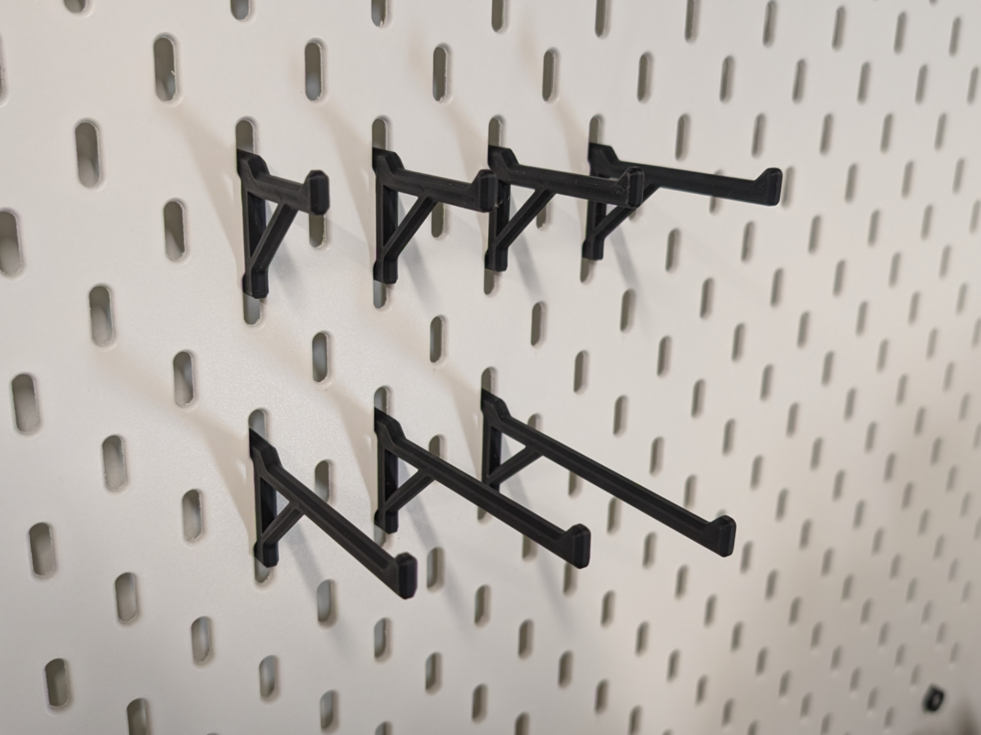 IKEA Skadis Reinforced Hook - 7 sizes 40-100mm