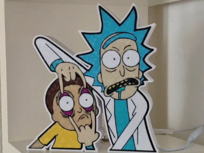 Rick and Morty Lighbox