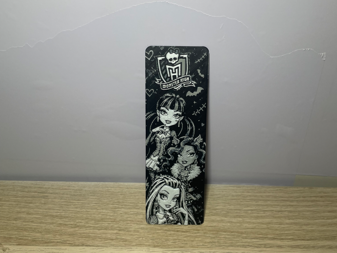 marcapáginas monster high