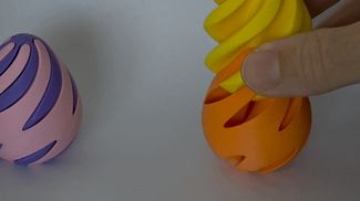 Easter egg spiral fidget toy TwistEgg