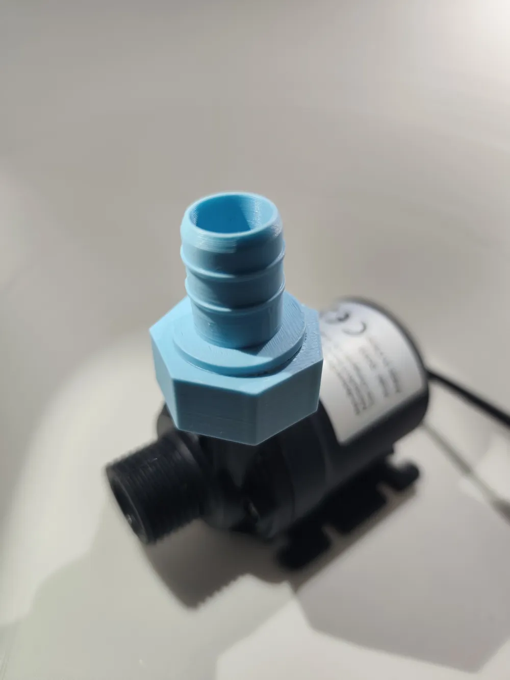 Threaded connection for aquarium pumps - Free 3D Print Model - MakerWorld