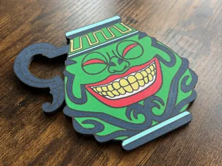 Pot of Greed Coaster - Yu-Gi-Oh