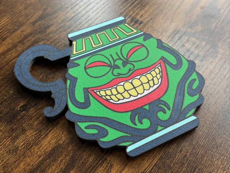 Pot of Greed Coaster - Yu-Gi-Oh
