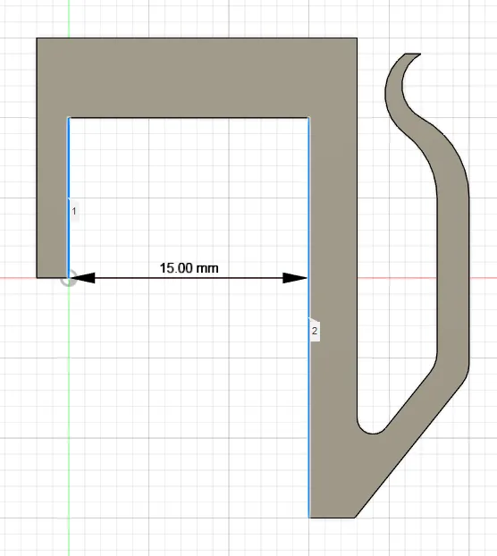 Window Frame Hook simple hook for window frame 15mm by Eronium - MakerWorld