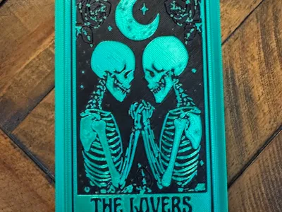 The Lovers Tarot Card Box