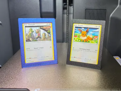 3D Card Art Standing Frame