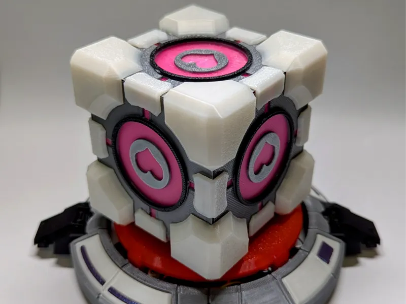 Portal 2 Companion Cube - Magnetic Levitation KIT