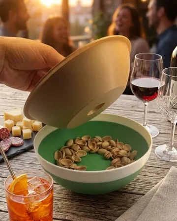 Letrero o emblema decorativo: Squirrel Pistachio Bowl – Snack & Shell Collector — vista de referencia 3