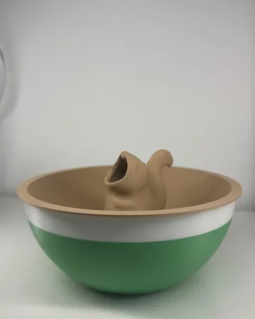 Letrero o emblema decorativo: Squirrel Pistachio Bowl – Snack & Shell Collector — vista de referencia 5