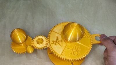 Gear Orrery (No Hardware Needed)