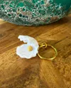 Seashell with Pearl Keychain multicolored